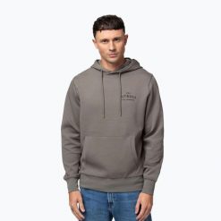 Bluza męska Pitbull Sampson Hooded Sweatshirt. Brązowe bluzy z kapturem męskie PITBULL, m, z bawełny. Za 229.99 zł.