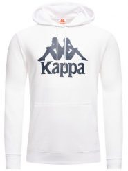 Kappa Bluza 705322 Biały Regular Fit. Białe bluzy bez kaptura męskie Kappa, m, z bawełny. Za 139.99 zł.