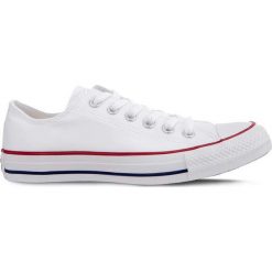 Białe Stylowe Trampki Converse All Star M7652. Białe trampki i tenisówki damskie Molly.pl, bez wzorów, z gumy. Za 279.00 zł.