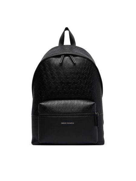Armani Exchange Plecak XM003161 AF26662 UC001 Czarny. Czarne plecaki męskie Armani Exchange, bez wzorów, ze skóry. Za 804.99 zł.