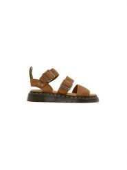 Dr. Martens Sandały Gryphin DM40625200 Brązowy. Brązowe sandały damskie Dr. Martens, bez wzorów, z nubiku, bez obcasa, na płaskiej podeszwie. Za 559.99 zł.