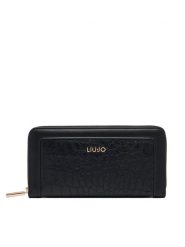 Liu Jo Portfel AF6170 ES042 Czarny. Czarne portfele damskie Liu Jo, bez wzorów. Za 339.99 zł.