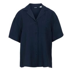 Lekka koszula damska Regatta Salise. Niebieskie koszule damskie Regatta, bez wzorów, eleganckie, bez kołnierzyka, bez ramiączek. Za 187.50 zł.