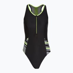 Strój pływacki jednoczęściowy damski Speedo Reflect Wave. Czarne stroje jednoczęściowe damskie Speedo, l, bez wzorów. Za 199.99 zł.