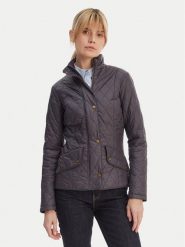 Barbour Kurtka przejściowa Flyweight Cavalry LQU0228NY91 Granatowy Regular Fit. Niebieskie kurtki damskie Barbour, bez wzorów, z syntetyku, bez kaptura. Za 839.99 zł.