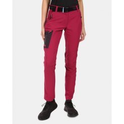 Damskie spodnie outdoorowe Kilpi BELVELA-W. Czerwone spodnie dresowe damskie Kilpi, xs, bez wzorów. Za 298.12 zł.