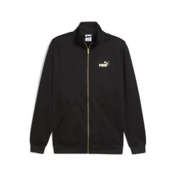 Męska kurtka dresowa Maximal Metallic PUMA Black. Czarne kurtki treningowe męskie Puma, m, bez wzorów, z dresówki, do biegania. Za 279.00 zł.