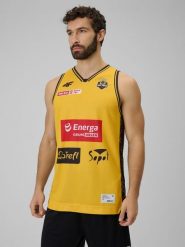 4F Koszulka meczowa replika domowa z sezonu 2025/26 męska 4F x Trefl Sopot - żółta XXL. Żółte t-shirty sportowe męskie 4f, m, z materiału, bez ramiączek. Za 219.99 zł.