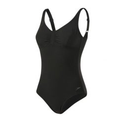 Damski jednoczęściowy kostium kąpielowy Speedo SCU Aquagem. Czarne stroje jednoczęściowe damskie Speedo, l, bez wzorów. Za 232.89 zł.