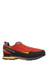 Buty podejściowe męskie La Sportiva Boulder X. Czarne buty trekkingowe męskie La Sportiva, z gumy, bez zapięcia, trekkingowe. Za 637.99 zł.