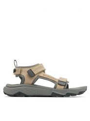 Columbia Sandały Peakfreak Rush Leather 2121251 Brązowy. Brązowe sandały męskie Columbia, z materiału, bez zapięcia. Za 305.99 zł.