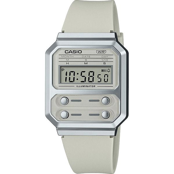 Zegarek Męski Casio A100WEF-8AEF. Brązowe zegarki męskie Casio. W wyprzedaży za 156.20 zł.