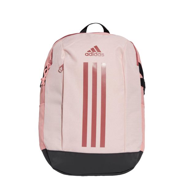 Plecak APWR. Czerwone plecaki damskie Adidas, bez wzorów, z materiału. W wyprzedaży za 135.20 zł.