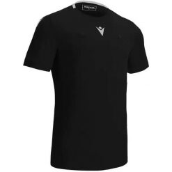 Koszulka sędziowska Macron Frisk. Czarne t-shirty sportowe męskie Macron, m, z materiału, bez ramiączek, na fitness i siłownię. Za 277.00 zł.