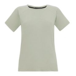 Koszulka damska Regatta Limonite. Brązowe t-shirty damskie Regatta, bez wzorów, z elastanu, bez kołnierzyka. Za 119.99 zł.