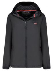 Geographical Norway Kurtka przejściowa "Daril" w kolorze czarnym rozmiar: S. Czarne kurtki damskie Geographical Norway, s, z aplikacjami, bez kaptura. Za 118.56 zł.