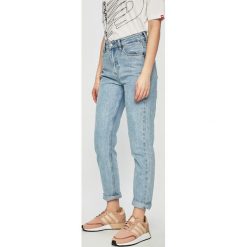 Tally Weijl - Jeansy. Niebieskie jeansy damskie TALLY WEIJL, z podwyższonym stanem. W wyprzedaży za 99.90 zł.