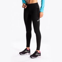 Legginsy do biegania Joma Elite X. Czarne legginsy damskie Joma, l, bez wzorów. W wyprzedaży za 190.10 zł.