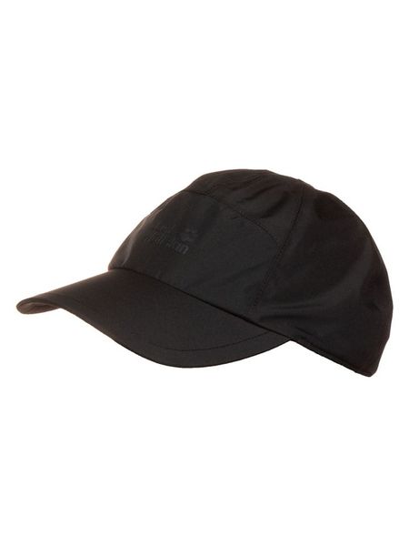 Jack Wolfskin Czapka "Texapore Ecosphere" w kolorze czarnym rozmiar: M. Czarne czapki męskie Jack Wolfskin, bez wzorów, z materiału, sportowe. Za 98.95 zł.