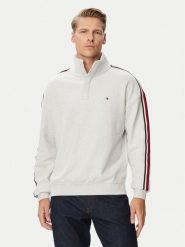 Tommy Hilfiger Bluza UM0UM03942 Szary jasny Regular Fit. Szare bluzy bez kaptura męskie Tommy Hilfiger, m, z bawełny. Za 409.99 zł.