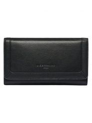 Liebeskind Berlin Skórzany portfel w kolorze czarnym - 19 x 10 x 2 cm rozmiar: onesize. Czarne portfele damskie LIEBESKIND BERLIN, bez wzorów, z materiału. Za 346.18 zł.