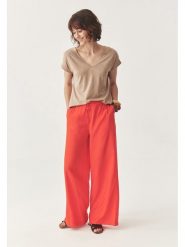 TATUUM Spodnie w kolorze pomarańczowym rozmiar: 36. Pomarańczowe spodnie materiałowe damskie Tatuum, bez wzorów, z materiału. Za 135.45 zł.