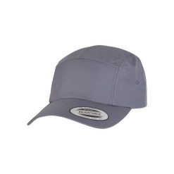 Czapka z daszkiem Flexfit Jockey. Szare czapki męskie FLEXFIT, bez wzorów. Za 146.50 zł.