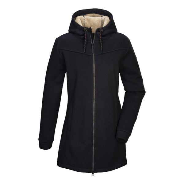 Damska parka z polaru Killtec GW 37. Niebieskie parki damskie GIGA DX, na zimę, bez wzorów, z dzianiny. Za 517.50 zł.