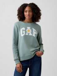 GAP Bluza w kolorze zielonym rozmiar: XL. Zielone bluzy bez kaptura damskie GAP, xl. Za 100.52 zł.