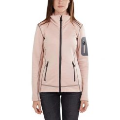 Sweter polarowy damski Fundango Antila Fleece. Czerwone swetry klasyczne damskie Fundango, xl, z polaru, bez kołnierzyka. Za 199.90 zł.