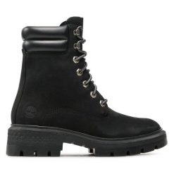 Trapery Timberland. Czarne trapery damskie Timberland, bez obcasa. Za 849.99 zł.