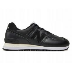 Buty na co dzień Damskie New Balance Sportowe Sneakersy Skórzane. Czarne buty sportowe na co dzień damskie New Balance, bez wzorów. Za 519.00 zł.