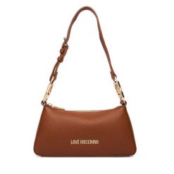 Torebka LOVE MOSCHINO. Brązowe torebki klasyczne damskie Love Moschino, bez wzorów, bez dodatków. Za 859.99 zł.