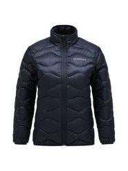Kurtka Peak Performance damska Helium Down Jacket czarna 24/25. Czarne kurtki damskie Peak Performance, l, bez wzorów, z elastanu, bez kaptura. Za 1,055.99 zł.