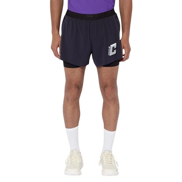 Szorty 2 w 1 Circle Sportswear Legend. Niebieskie szorty sportowe męskie CIRCLE SPORTSWEAR, s, z tkaniny, na fitness i siłownię. Za 639.00 zł.