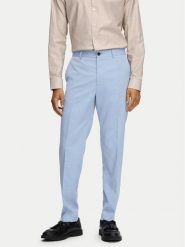 Selected Homme Spodnie garniturowe 16092419 Błękitny Slim Fit. Niebieskie spodnie wizytowe męskie Selected Homme, z syntetyku. Za 169.99 zł.