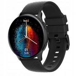 Smartwatch zegarek sportowy IMIKI KW66 PRO. Czarne, analogowe zegarki damskie IMIKI, metalowe. Za 249.00 zł.