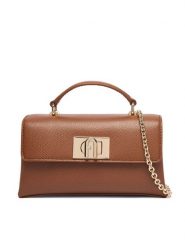 Furla Torebka 1927 Mini WE00423 ARE000 CN 03B00 Brązowy ciemny. Brązowe torebki klasyczne damskie Furla, bez wzorów, ze skóry, bez dodatków. Za 1,104.00 zł.