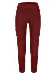 Salewa Legginsy funkcyjne "Alpine Hemp" w kolorze bordowym rozmiar: 38. Czerwone legginsy damskie Salewa, bez wzorów. Za 196.70 zł.