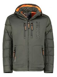 ANAPURNA Kurtka zimowa "Beachana" w kolorze khaki rozmiar: XXL. Brązowe kurtki męskie ANAPURNA, na zimę, xxl, z aplikacjami, bez kaptura. Za 340.99 zł.