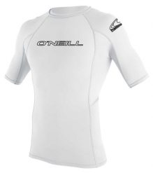 Koszulka dziewczęca O'Neill Basic Skins. Białe koszulki dziewczęce O'neill, m, bez wzorów, z materiału, bez ramiączek. Za 142.50 zł.