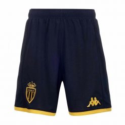 Szorty AS Monaco Kombat Ryder 2023/24. Czarne szorty męskie Kappa, bez wzorów, sportowe. Za 224.50 zł.