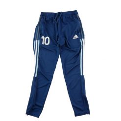 Second life - Spodnie dresowe męskie Adidas Messi - Stan bardzo dobry. Niebieskie spodnie sportowe męskie Adidas, z dresówki. Za 127.76 zł.