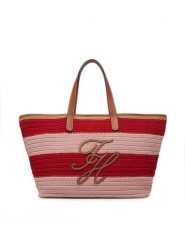 Tommy Hilfiger Torebka Th Nautical Tote Crochet Str AW0AW18816 Kolorowy. Torebki klasyczne damskie Tommy Hilfiger, bez wzorów, z materiału, bez dodatków. Za 849.99 zł.