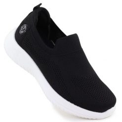 Buty damskie sportowe Vinceza 17367 czarne. Czarne buty sportowe na co dzień damskie bez wzorów, z gumy. Za 171.45 zł.