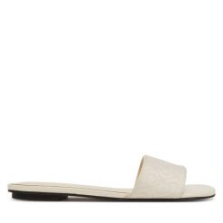 Klapki Calvin Klein. Klapki damskie CALVIN KLEIN, bez wzorów, bez obcasa. Za 299.99 zł.