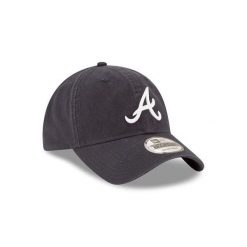 Czapka z daszkiem New Era Braves 9TWENTY MLB Core Classic. Białe czapki męskie New Era, bez wzorów, sportowe. Za 183.00 zł.