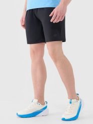 4F Szorty sportowe w kolorze czarnym rozmiar: L. Czarne szorty męskie 4f, l, z materiału. Za 65.85 zł.