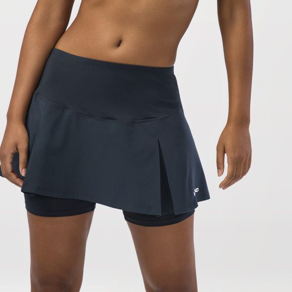 Spódniczka ze spodenkami damska DYNAMIC Skort. Niebieskie spódniczki damskie HEAD, l, bez wzorów, z tkaniny, sportowe, sportowe. W wyprzedaży za 182.00 zł.