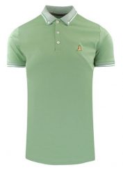 Oryginalna Koszulka Polo - Brave Soul - Zgaszona Zielona. Zielone koszulki polo męskie Brave Soul, l, bez wzorów, z bawełny, bez ramiączek. Za 75.00 zł.